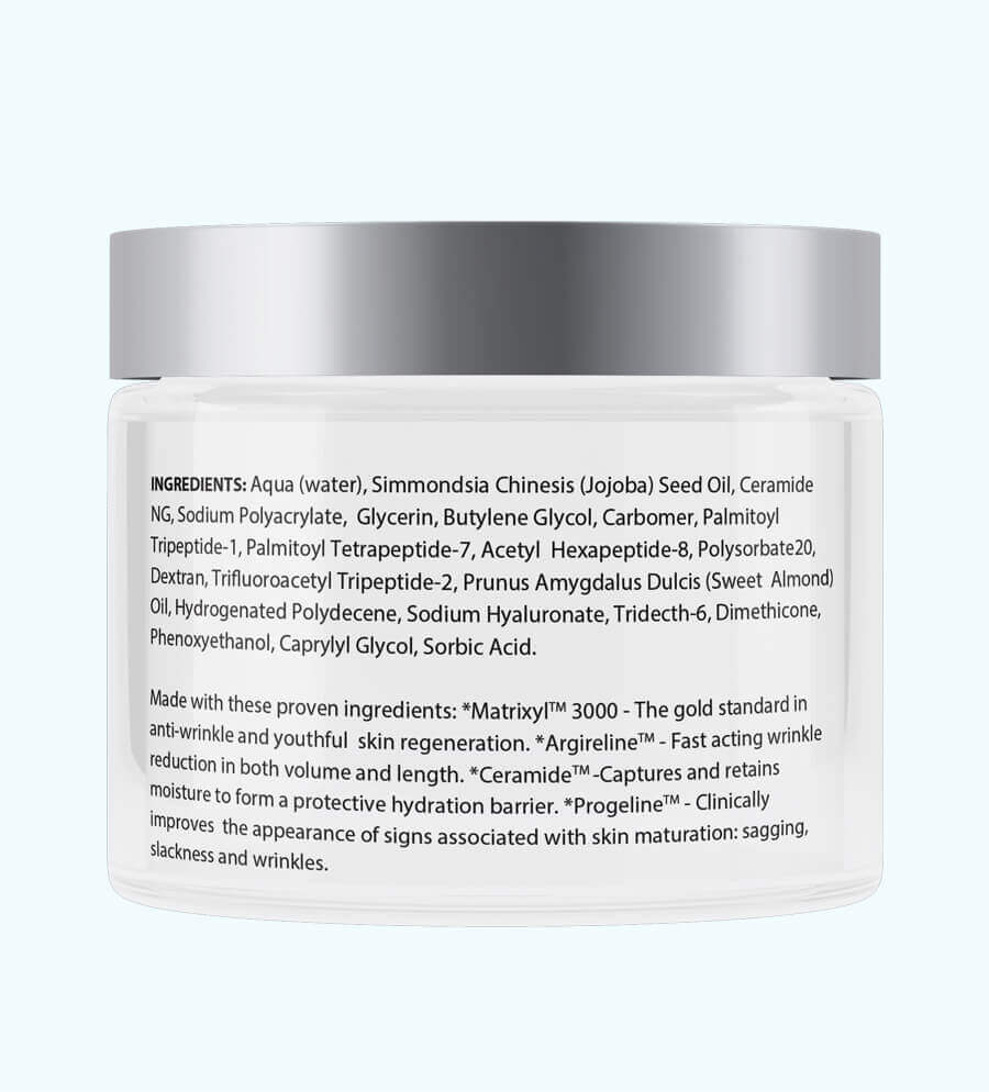 Age-Defying Lift & Firm Cream applied to skin
